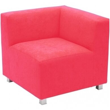Kampinė sofa su atlošu, h 35 cm, įvairių spalvų 6