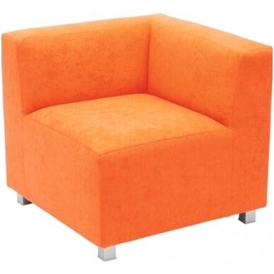 Kampinė sofa su atlošu, h 35 cm, įvairių spalvų 5