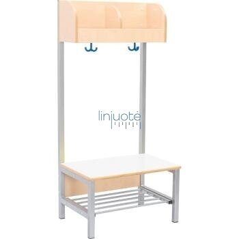 Divvietīgs garderobes skapis Flexi ar rāmi, 092509A 1 Divvietīgs garderobes skapis Flexi ar rāmi, 092509A 1