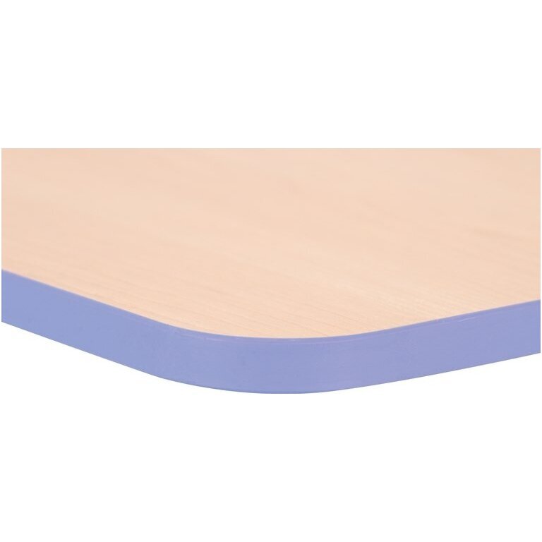 Kvadrātveida galds "Quadro" 65x65 ar regulējama augstuma kājām, kļavas krāsā 12 Kvadrātveida galds "Quadro" 65x65 ar regulējama augstuma kājām, kļavas krāsā 12