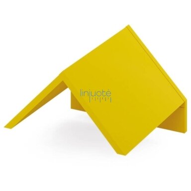 Stogelis lentynoms 1 Cubo. Geltonas Stogelis lentynoms 1 Cubo. Geltonas
