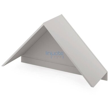 Stogelis lentynoms 3 Cubo. Pilkas