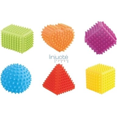 Geometriniai kamuoliukai su iškilimais Geometriniai kamuoliukai su iškilimais