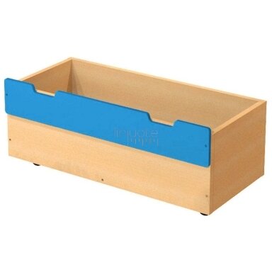 Didelė dėžė spintelėms 84 cm – mėlyna