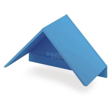 Stogelis lentynoms 2 Cubo. Melsvai žydras Stogelis lentynoms 2 Cubo. Melsvai žydras