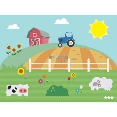 Ferma. Kilimas 4 x 3 m