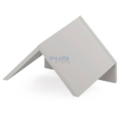 Stogelis lentynoms 1 Cubo. Pilkas Stogelis lentynoms 1 Cubo. Pilkas