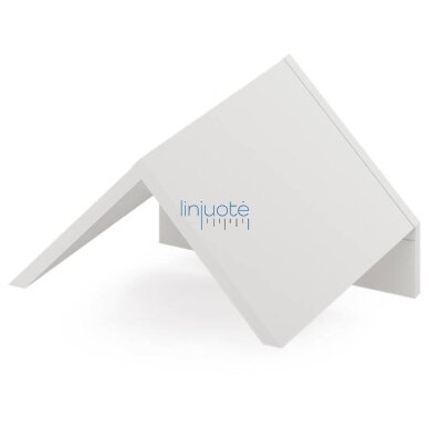 Stogelis lentynoms 1 Cubo. Baltas