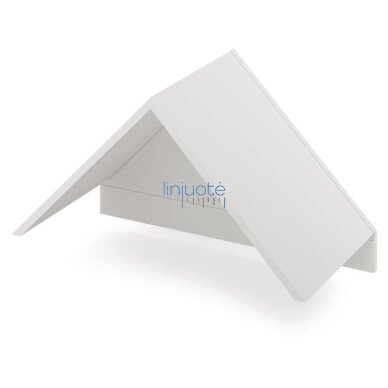 Stogelis lentynoms 2 Cubo. Baltas Stogelis lentynoms 2 Cubo. Baltas