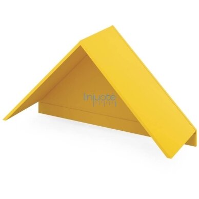 Stogelis lentynoms 3 Cubo. Geltonas