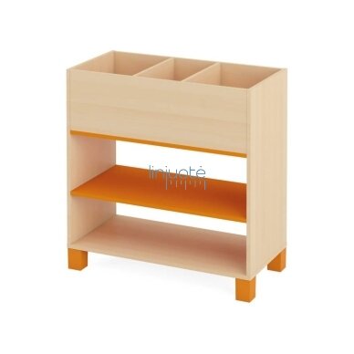 Knygų dėžė. Oranžinė. Fresh kolekcija Knygų dėžė. Oranžinė. Fresh kolekcija