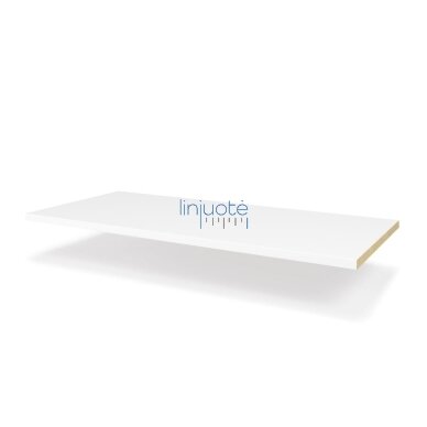 Virtuvės stalviršis krištolo baltumo 300 cm. Master Kitchen kolekcija