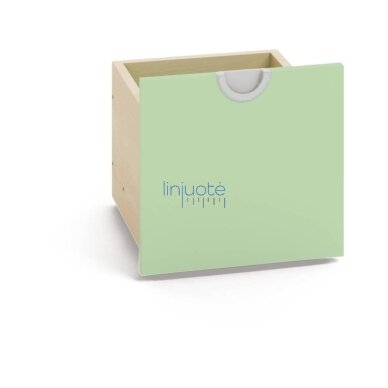 Siaura dėžė ant ratukų. Šalavijas. Cubo kolekcija