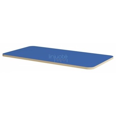 Stačiakampis stalviršis 138 x 69 cm - mėlynas Stačiakampis stalviršis 138 x 69 cm - mėlynas