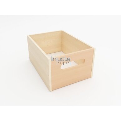 Didelis medinis konteineris - buko Didelis medinis konteineris - buko