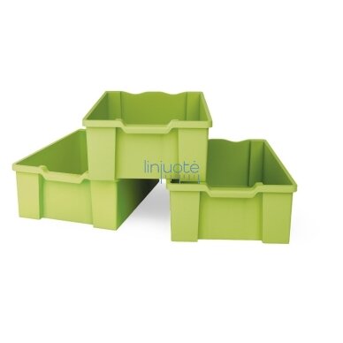 Dideli plastikiniai žali konteineriai 3 vnt. Dideli plastikiniai žali konteineriai 3 vnt.