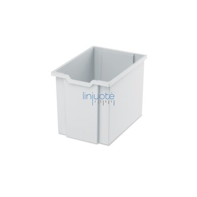 Plastikinė dėžė maxi pilka