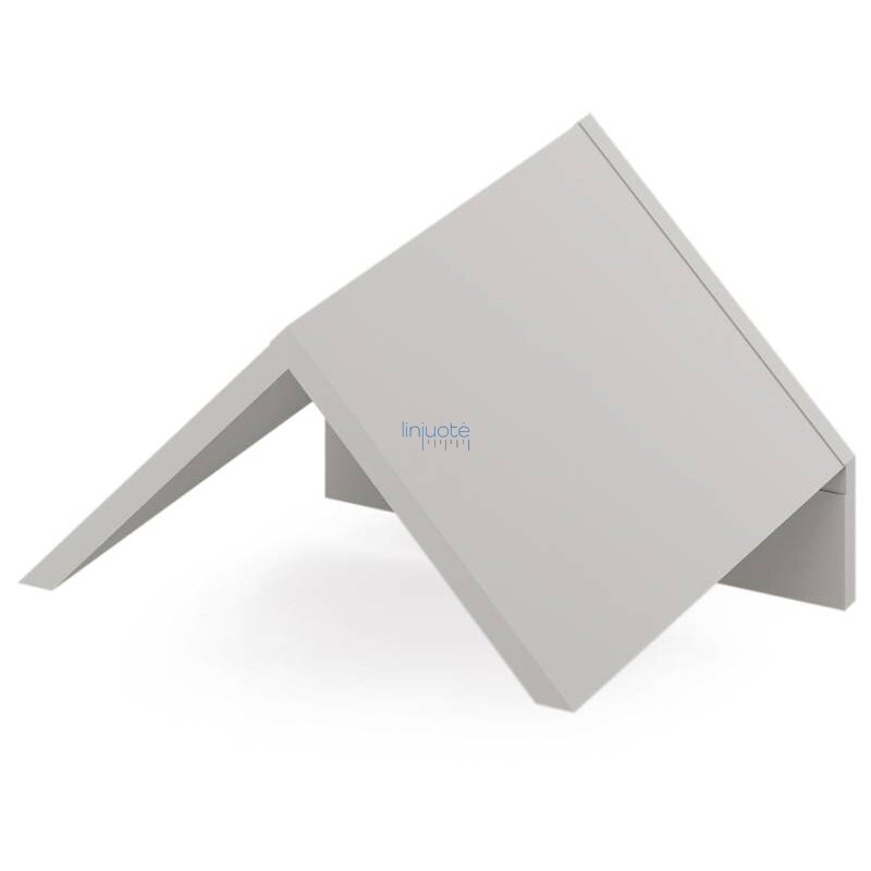Stogelis lentynoms 1 Cubo. Pilkas