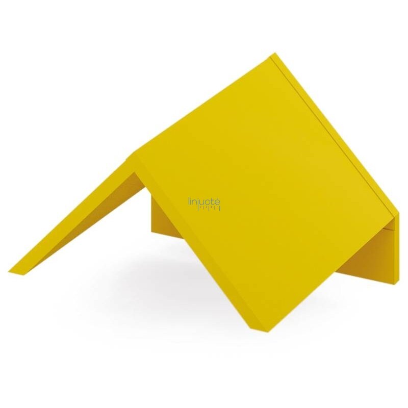 Stogelis lentynoms 1 Cubo. Geltonas