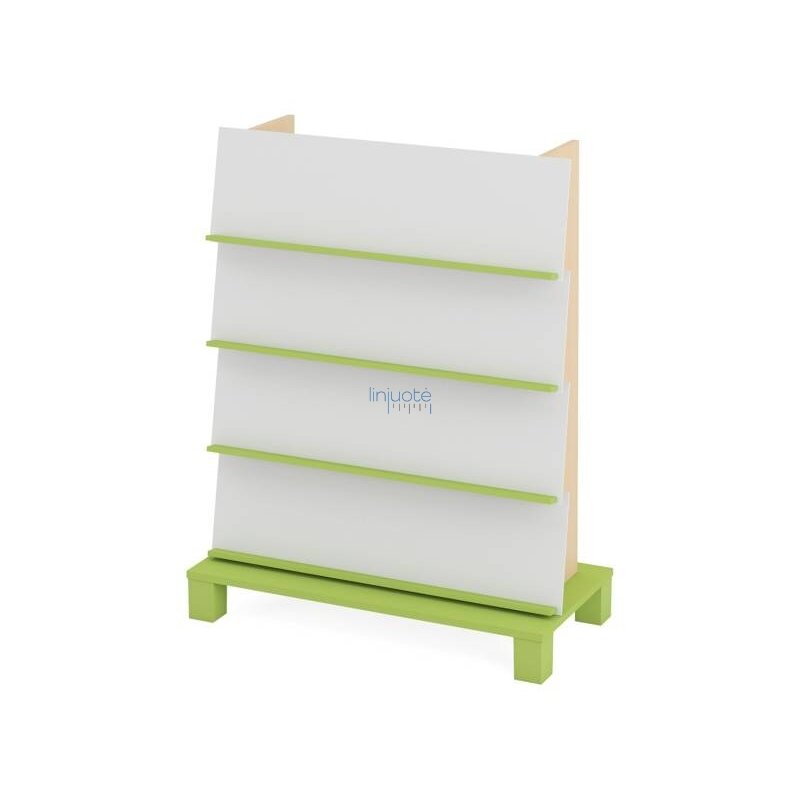 Dvipusė bibliotekėlė 1. Žalia. Fresh kolekcija Dvipusė bibliotekėlė 1. Žalia. Fresh kolekcija