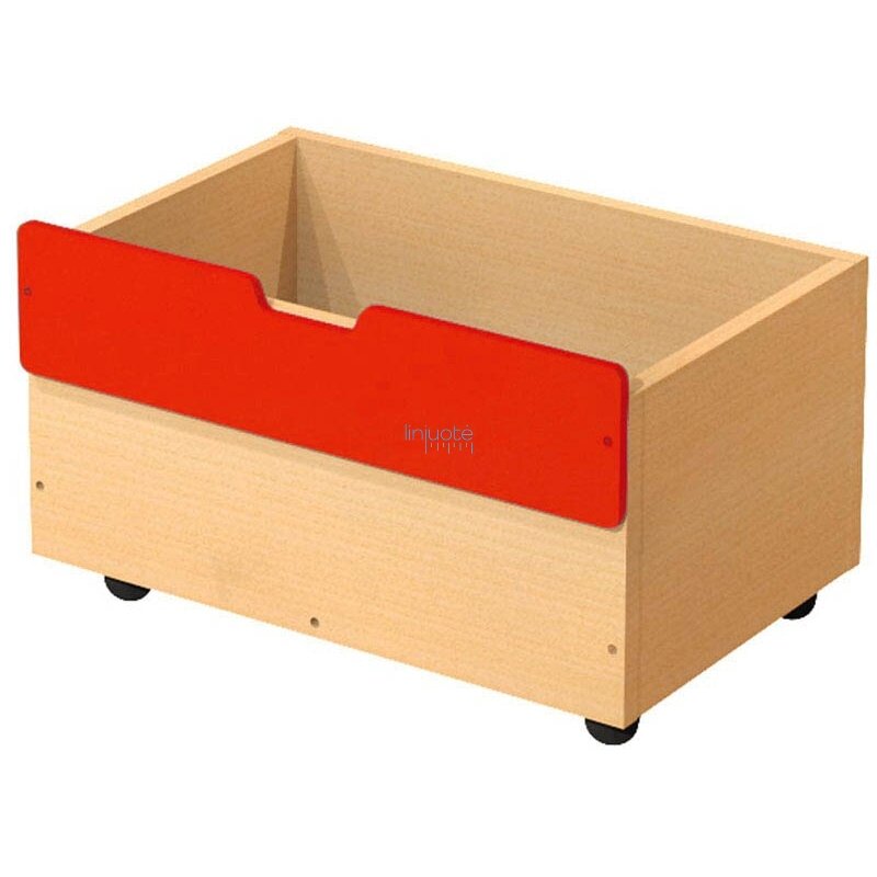 Vidutinė dėžė spintelėms 112 cm - raudona Vidutinė dėžė spintelėms 112 cm - raudona