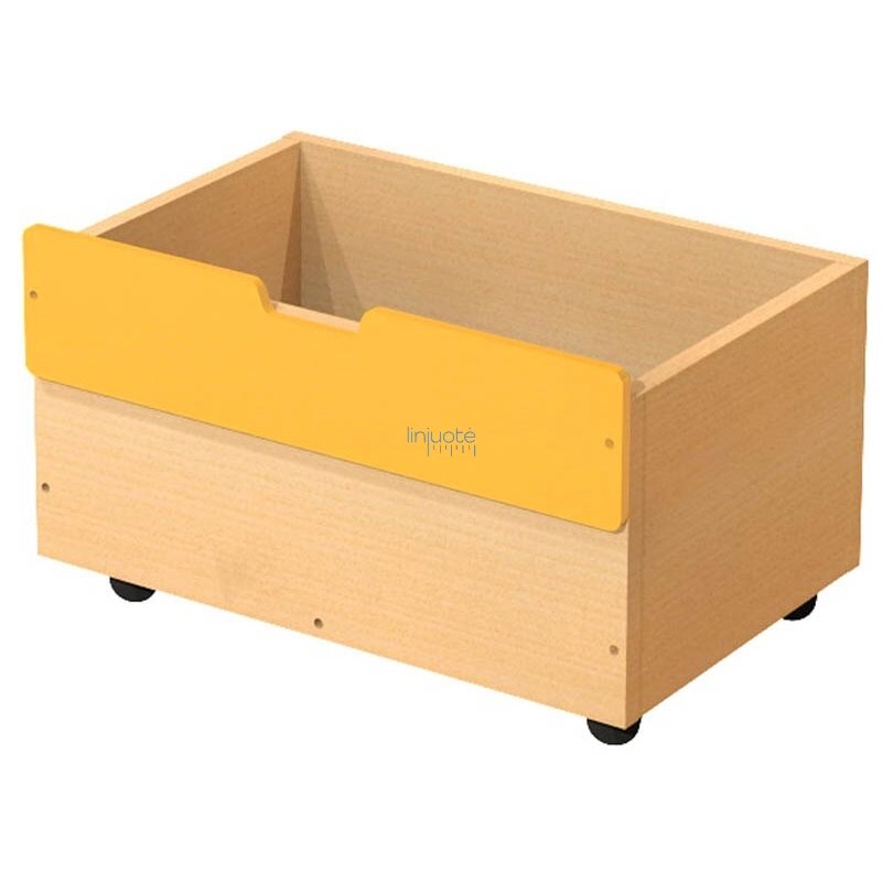 Vidutinė dėžė spintelėms 112 cm – geltona Vidutinė dėžė spintelėms 112 cm – geltona