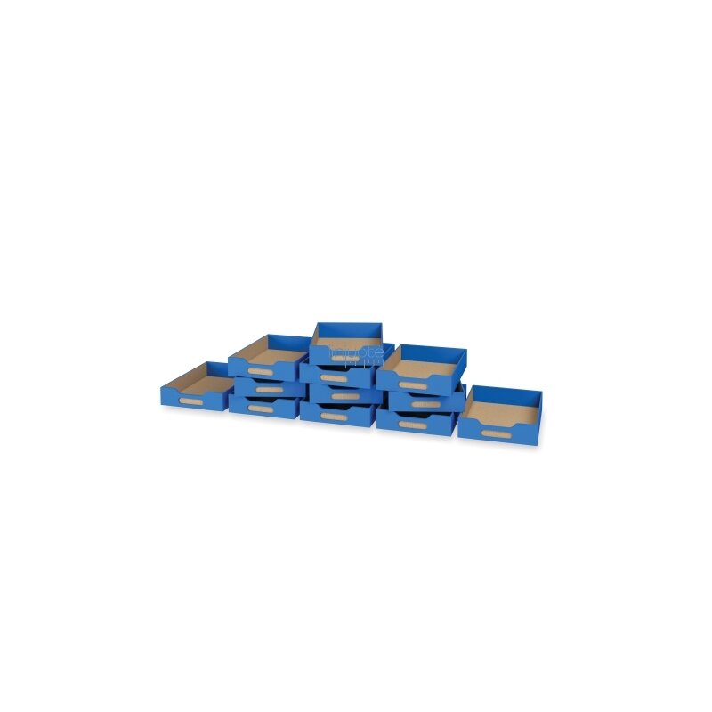 Mažos kartoninės dėžutės. Mėlynos. Rinkinys 12 vnt. Mažos kartoninės dėžutės. Mėlynos. Rinkinys 12 vnt.