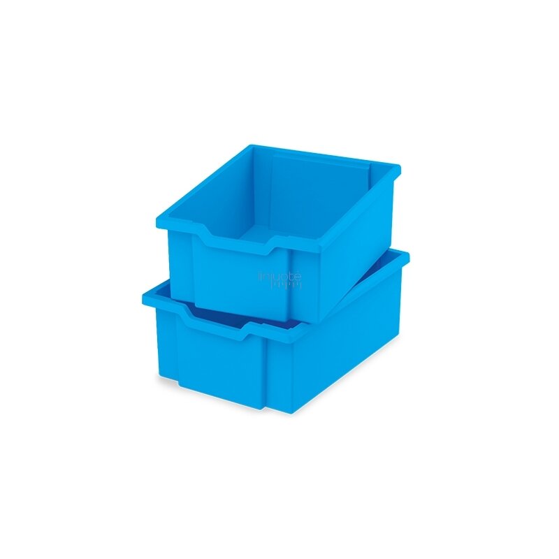 Dideli jūros spalvos plastikiniai konteineriai 2 vnt. Dideli jūros spalvos plastikiniai konteineriai 2 vnt.