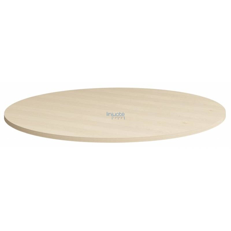 Apvalus stalviršis Ø 136 cm – beržas Apvalus stalviršis Ø 136 cm – beržas