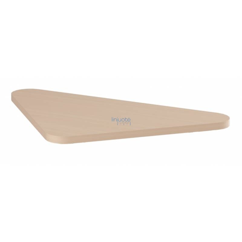 Trikampis stalviršis 109 x 77 x 77 cm - bukas Trikampis stalviršis 109 x 77 x 77 cm - bukas
