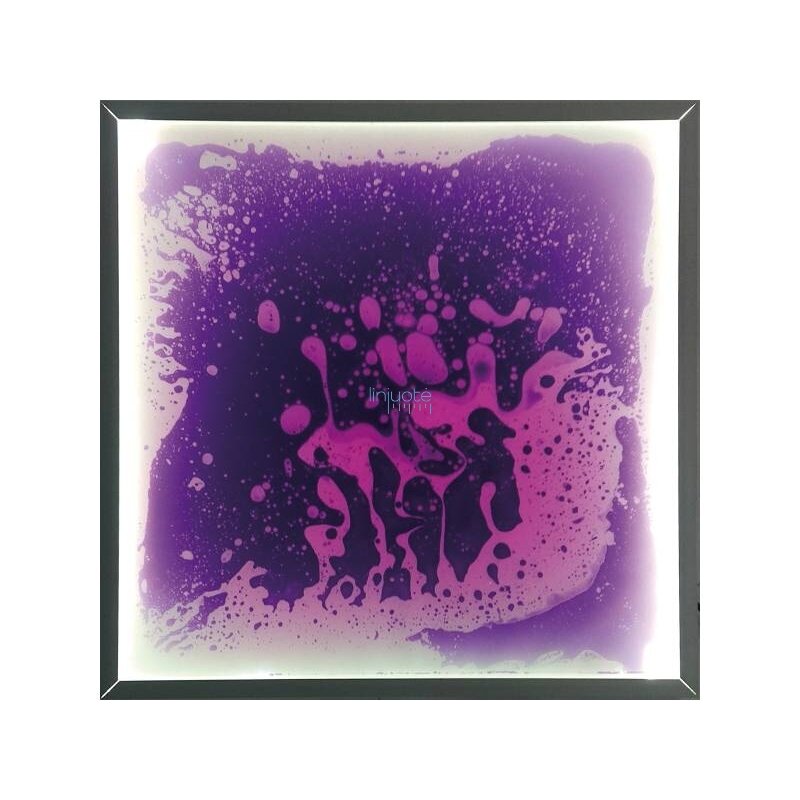 Apšviečiama grindų panelė Lava. Violetinė Apšviečiama grindų panelė Lava. Violetinė