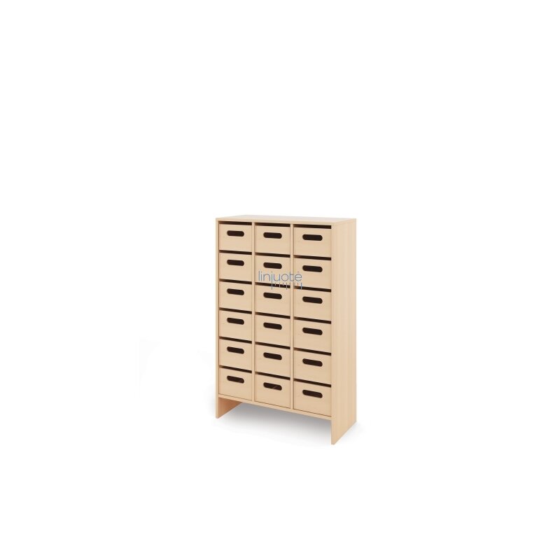 Spintelė XL + dideli kartoniniai konteineriai – Eko