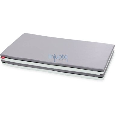 Sulankstomas 4 dalių gimnastikos čiužinys. Melsvai mėtinis–pilkas Sulankstomas 4 dalių gimnastikos čiužinys. Melsvai mėtinis–pilkas