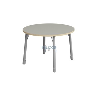 Apvalus stalviršis, skersmuo 100 cm - pilkas Apvalus stalviršis, skersmuo 100 cm - pilkas