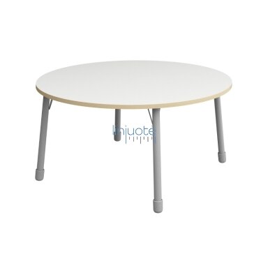 Apvalus stalviršis, skersmuo 136 cm - baltas Apvalus stalviršis, skersmuo 136 cm - baltas