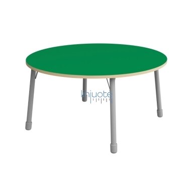 Apvalus stalviršis, skersmuo 136 cm - žalias Apvalus stalviršis, skersmuo 136 cm - žalias