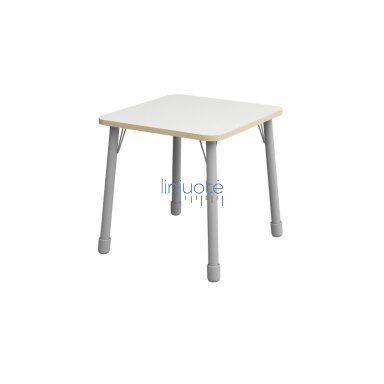 Kvadratinis stalviršis 69 x 69 cm – baltas