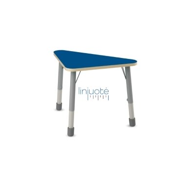 Trikampis stalviršis 109 x 77 x 77 cm - mėlynas