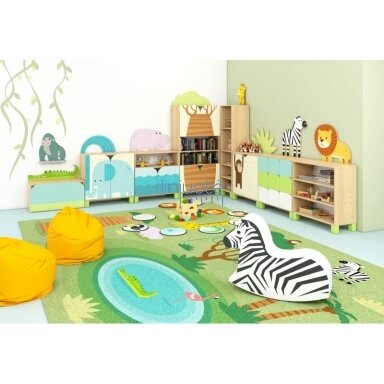 Džiunglės. Spintelė Tukanas. Su cokolu