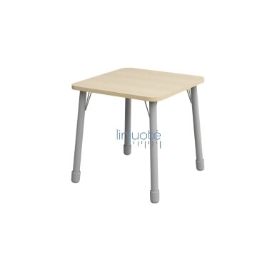 Kvadratinis stalviršis 69 x 69 cm - beržas 1 Kvadratinis stalviršis 69 x 69 cm - beržas 1