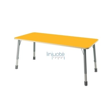 Stačiakampis didelis stalviršis 180 x 80 cm - geltonas 1