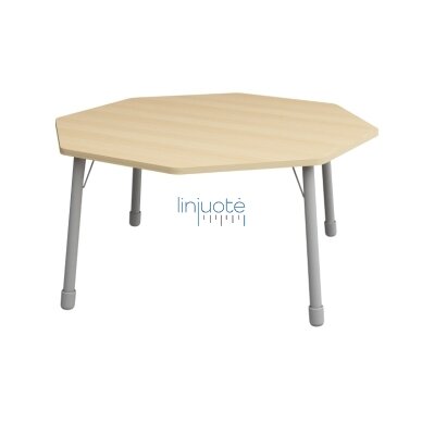 Aštuonkampis stalviršis, skersmuo 146 cm - bukas 1