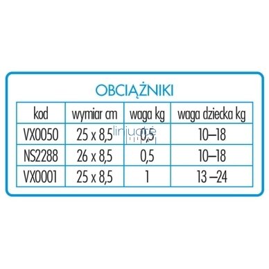 Svarmenys kulkšnims 1 kg 1 Svarmenys kulkšnims 1 kg 1