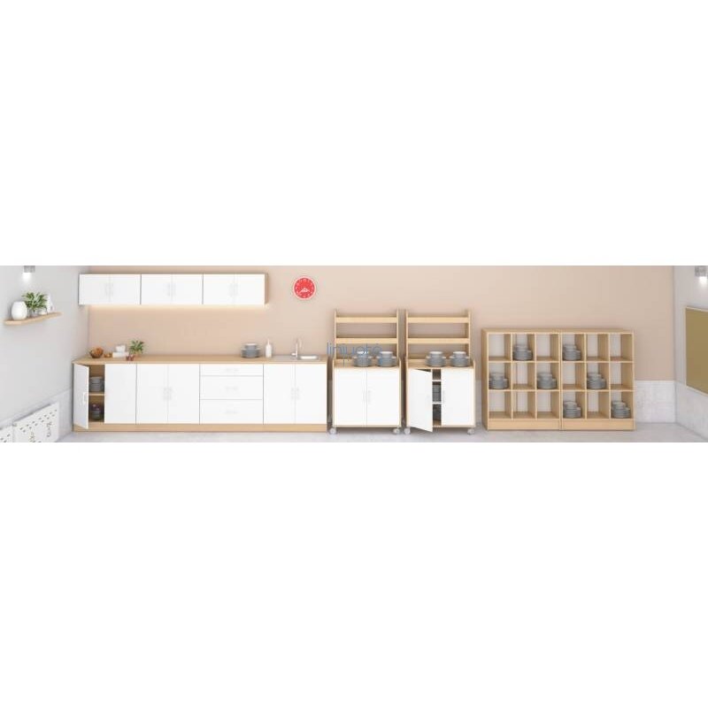 Virtuvės stalviršis ąžuolas, alyvuotas 280 cm. Master Kitchen kolekcija 1
