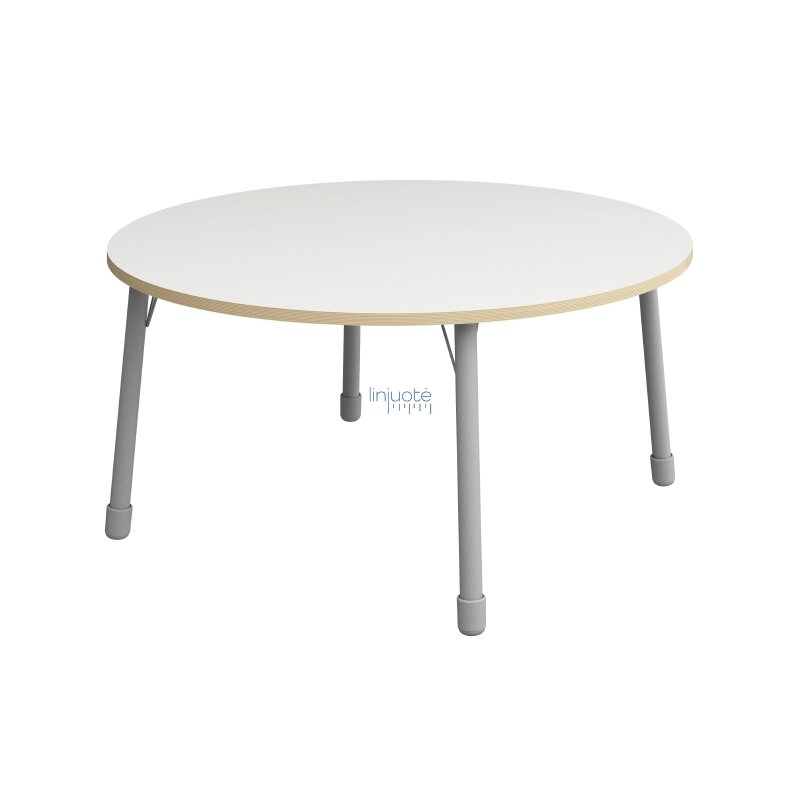 Apvalus stalviršis, skersmuo 136 cm - baltas 1 Apvalus stalviršis, skersmuo 136 cm - baltas 1
