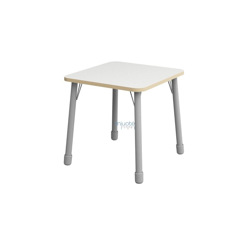 Kvadratinis stalviršis 69 x 69 cm – baltas 1