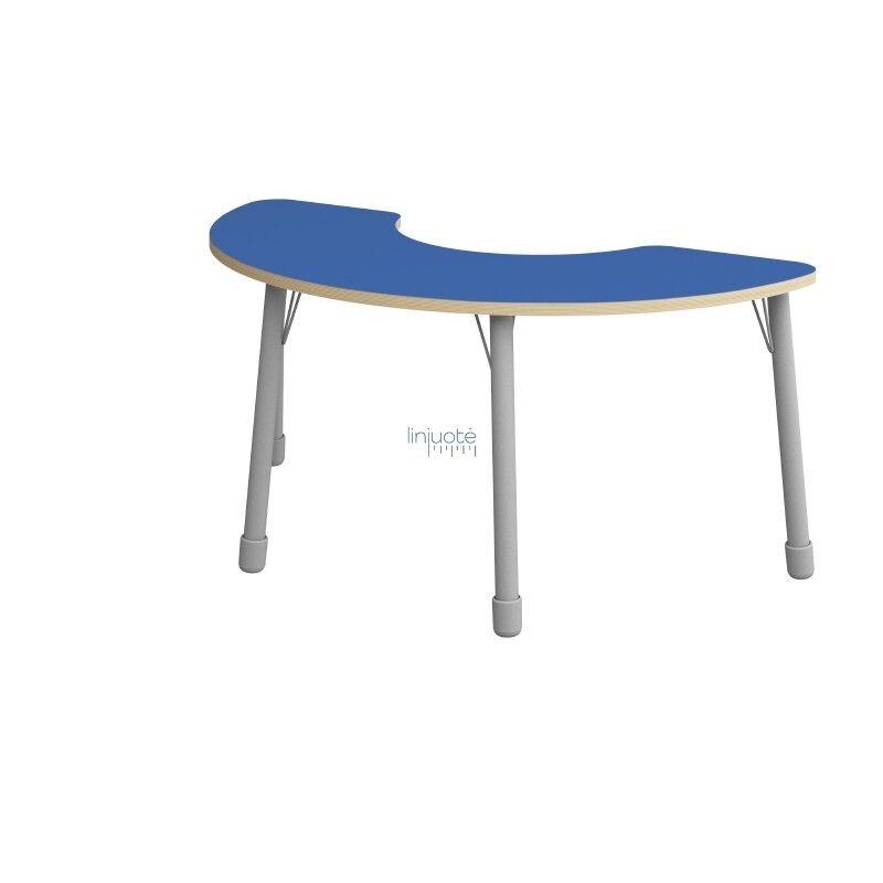 Bananų stalviršis 146 x 68 cm - mėlynas 1 Bananų stalviršis 146 x 68 cm - mėlynas 1