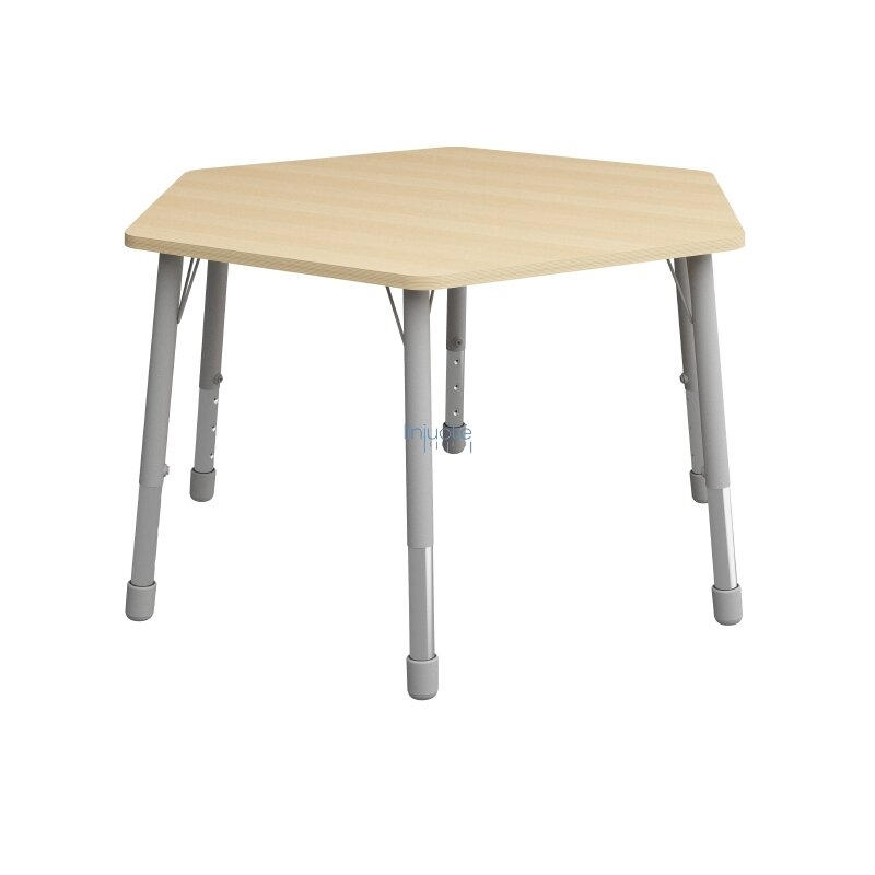 Šešiakampis stalviršis skersm. 140 cm - bukas 1