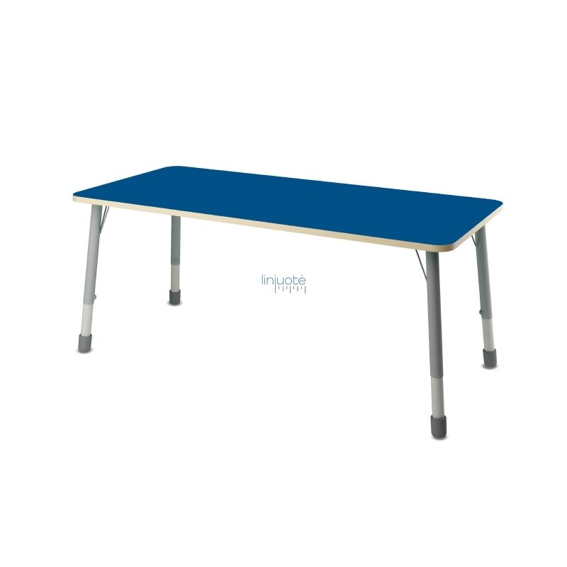 Stačiakampis didelis stalviršis 180 x 80 cm - mėlynas 1 Stačiakampis didelis stalviršis 180 x 80 cm - mėlynas 1