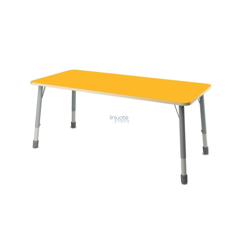 Stačiakampis didelis stalviršis 180 x 80 cm - geltonas 1